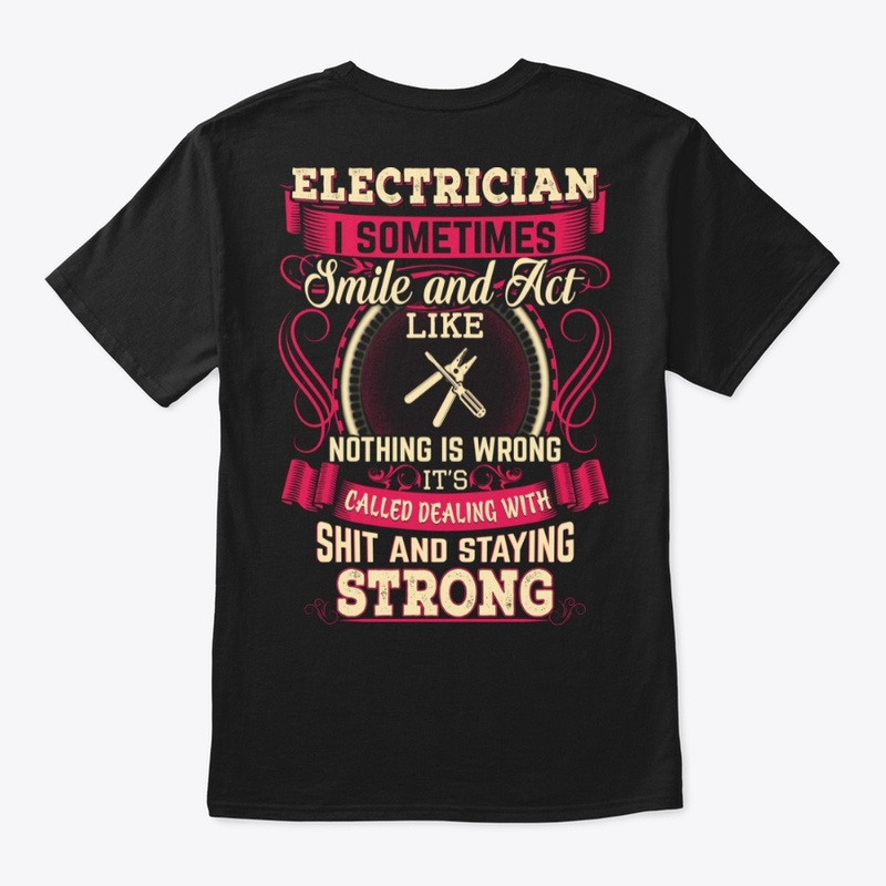 Strong Female Electrician