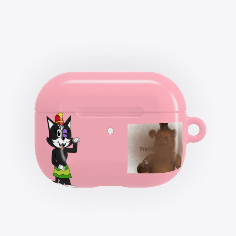banana splits and fnaf airpod pro case!