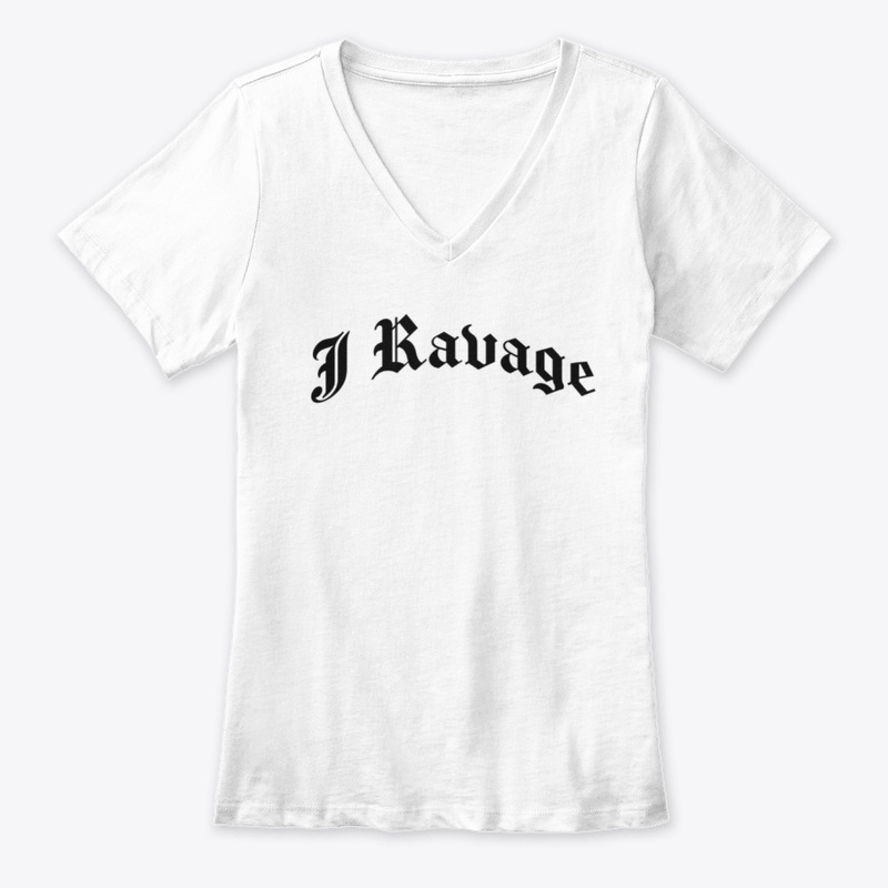 J Ravage Name Text Black