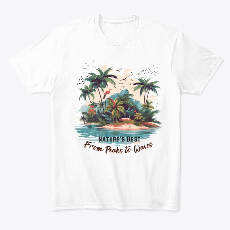 Summer Time Vibes Graphic T-shirt
