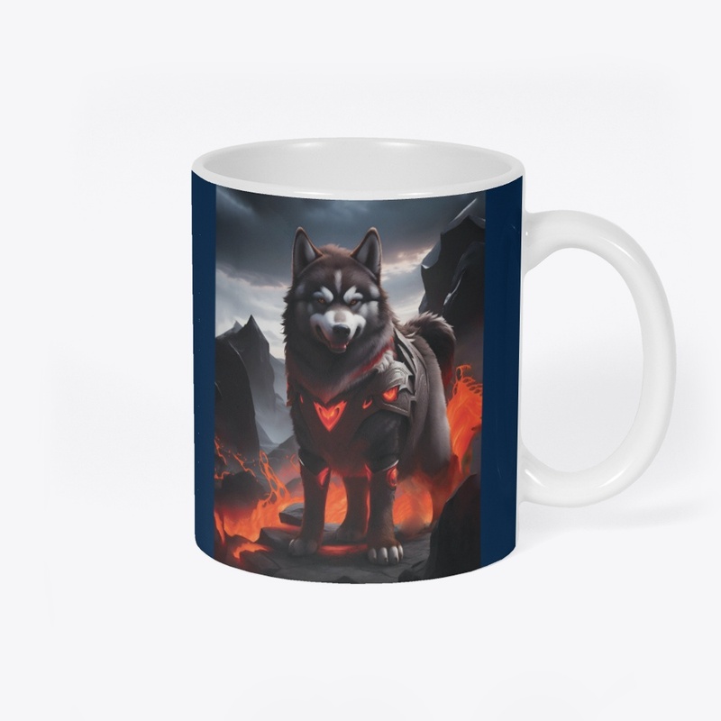 Emerging Lava Alaskan Malamute