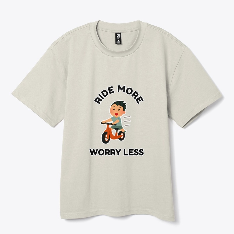 Ride More Worry Less T-shirt