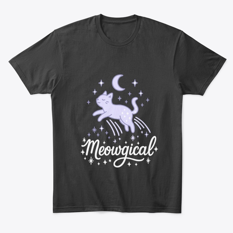 Meowgical Cat Lover T-shirt