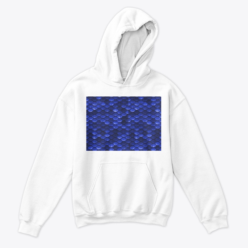 Blue Mermaid Fish Scale
