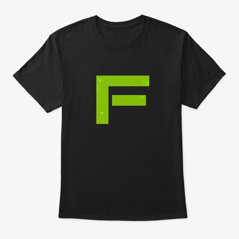 F Team T Shirt Black T-Shirt Front