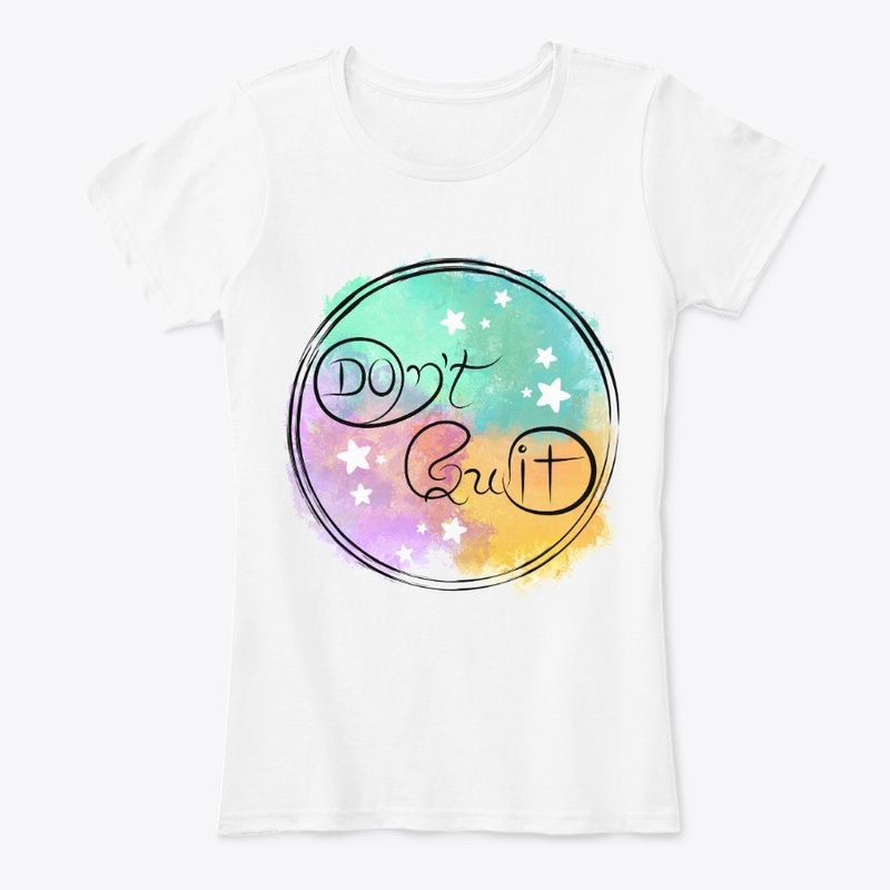 Art Lettering: "Don't Quit"