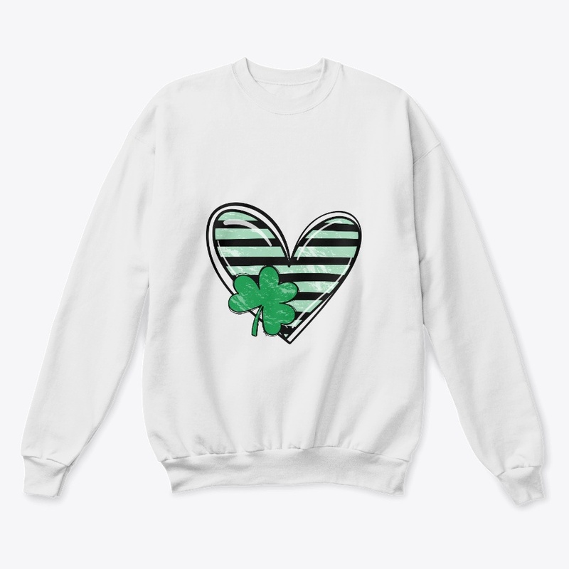 St Patrick's Day heart t shirts