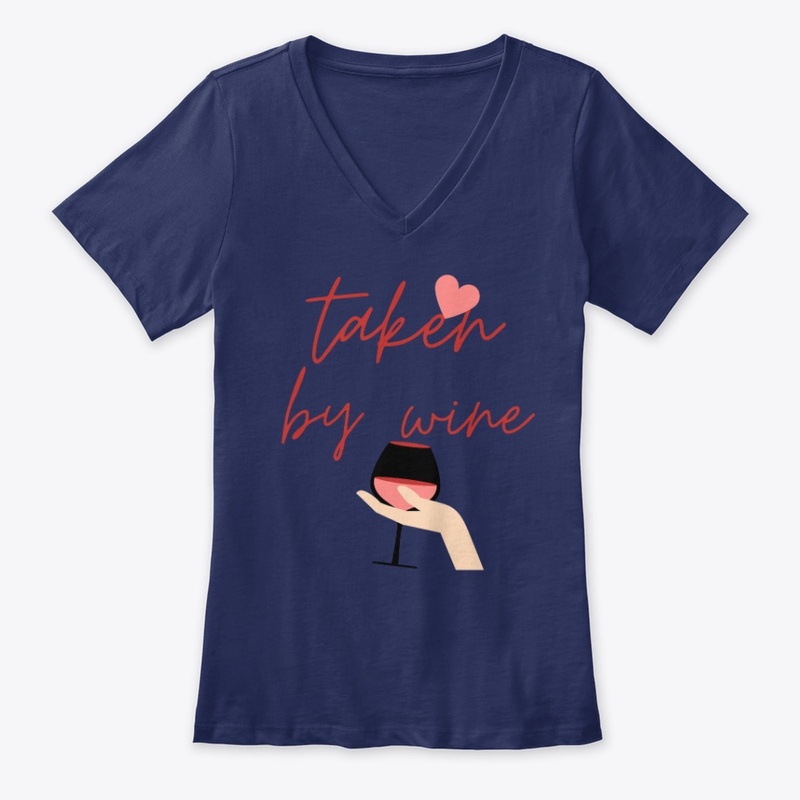 TAKEN WINE LOVER HEART AND GLASS