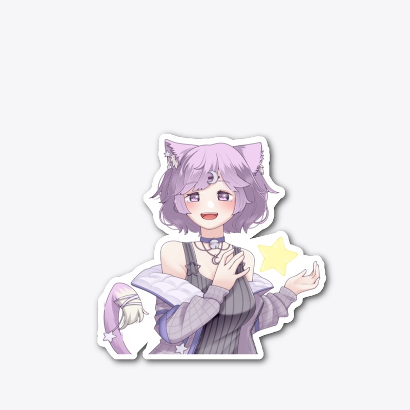 Lavender holding star