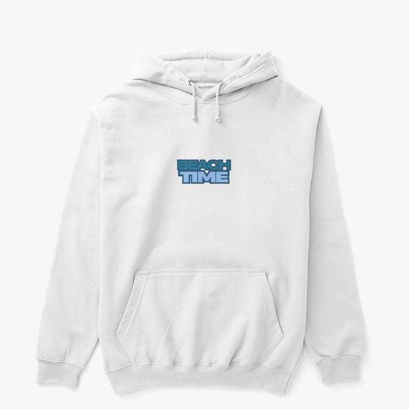Beach Time teal and Blue letters