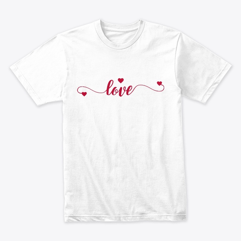 Love T-Shirts Your Heart on Your Sleeve