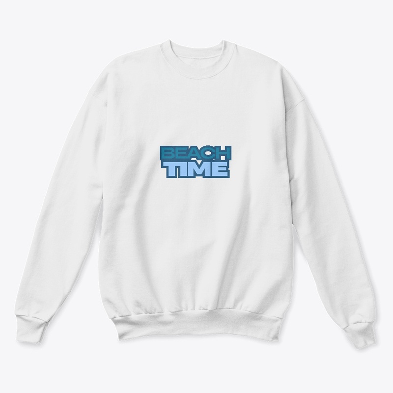 Beach Time teal and Blue letters