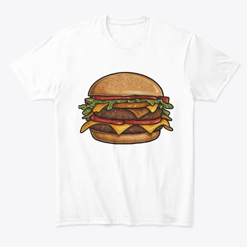 Classic food t-shirts design 