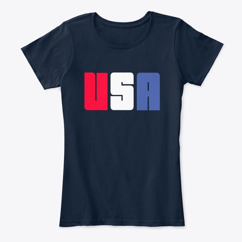 USA Retro  Patriotic Pride 4th of July 