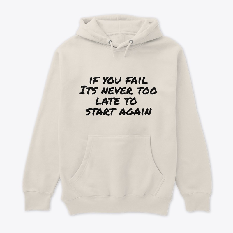 Never too late to start again
