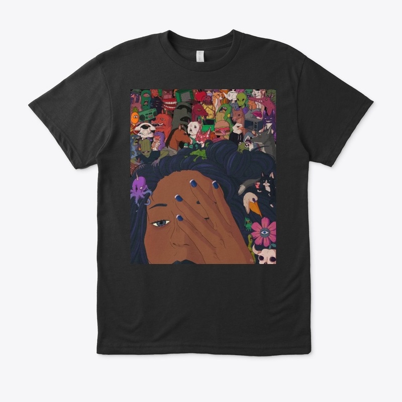 Original Art T-Shirt By Emma Buckley