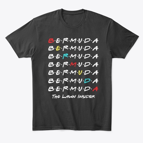 Bermuda Tee Black T-Shirt Front