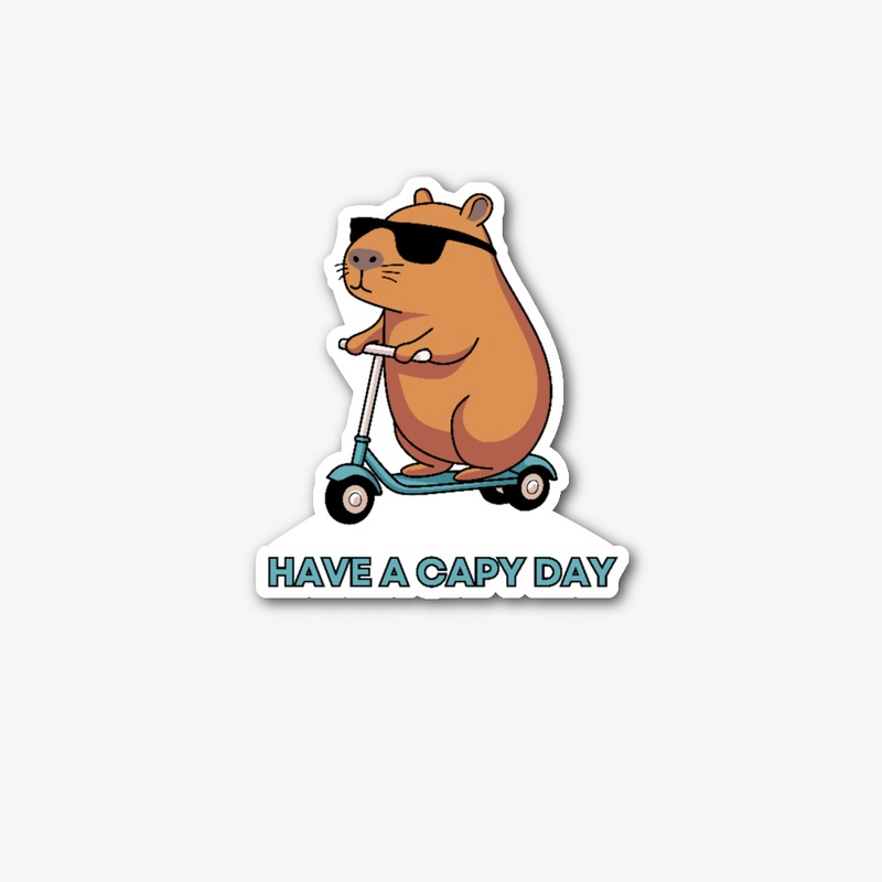 Have a Capy Day Tee Shirt