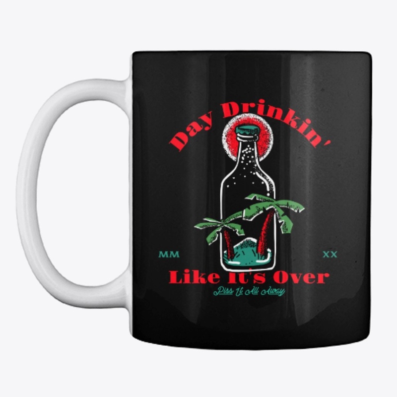 Day Drinking, tattoo style art