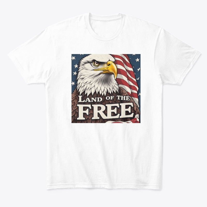Land of the free for t shirt design