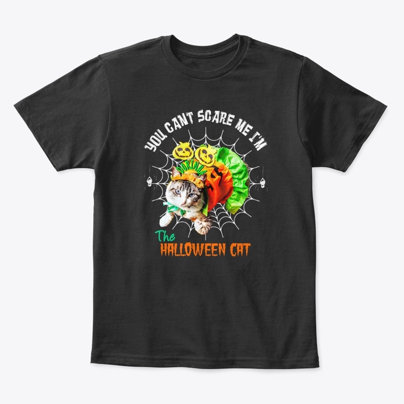 You cant scare me (Halloween t-shirt)
