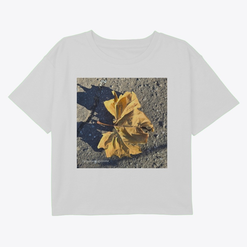 Yellow leaf art is beautiful 