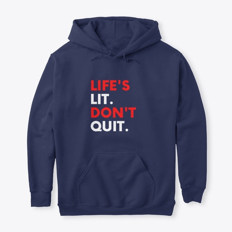 Life is Lit design