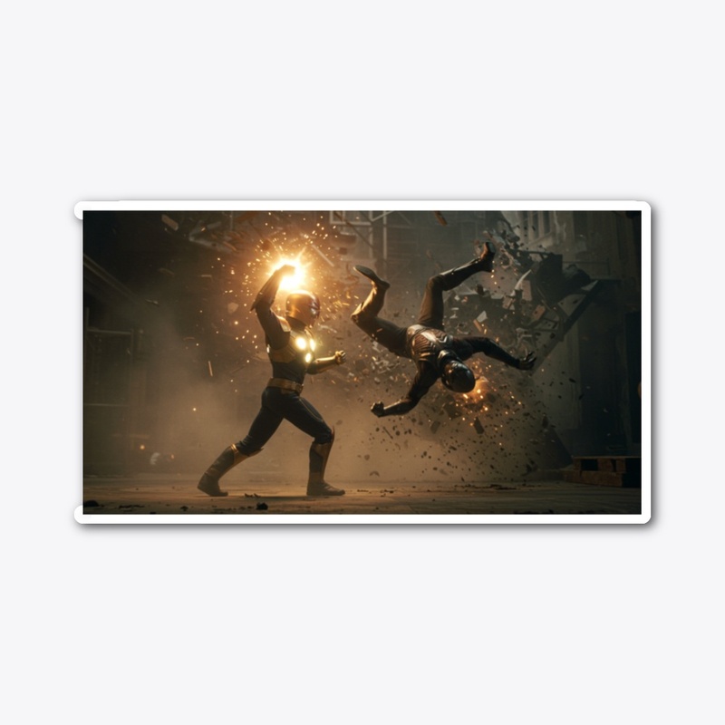 Super heros colossal fight