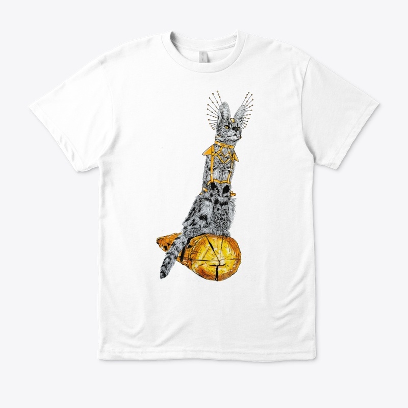 Serval Princess Print