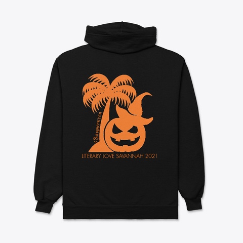 Summerween Author Hoodie Black T-Shirt Back