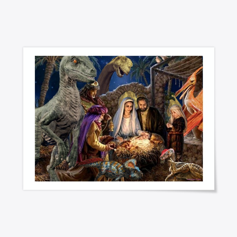 Jesus was born in a barn 