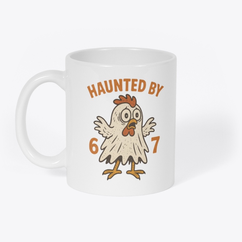 Spooky Ghost Rooster Halloween