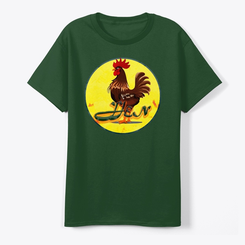 T-shirt Design Hen 
