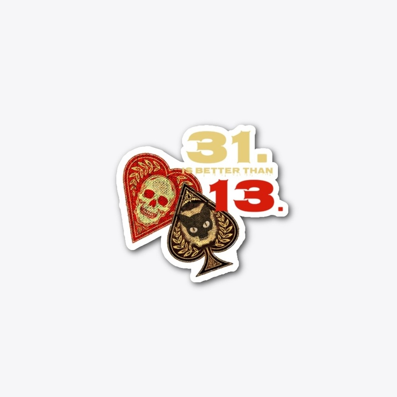 31. better than 13