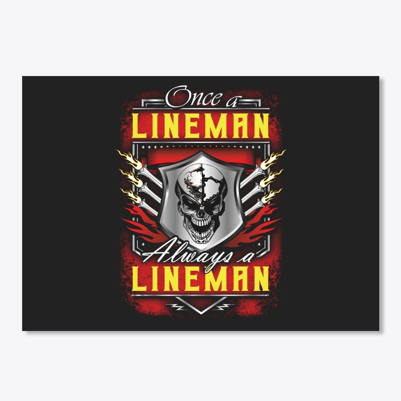 Once a Lineman Hoodie