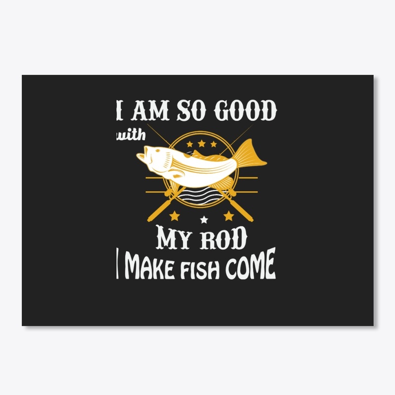 Best Fishing T Shirt | Fishing Rod Tees