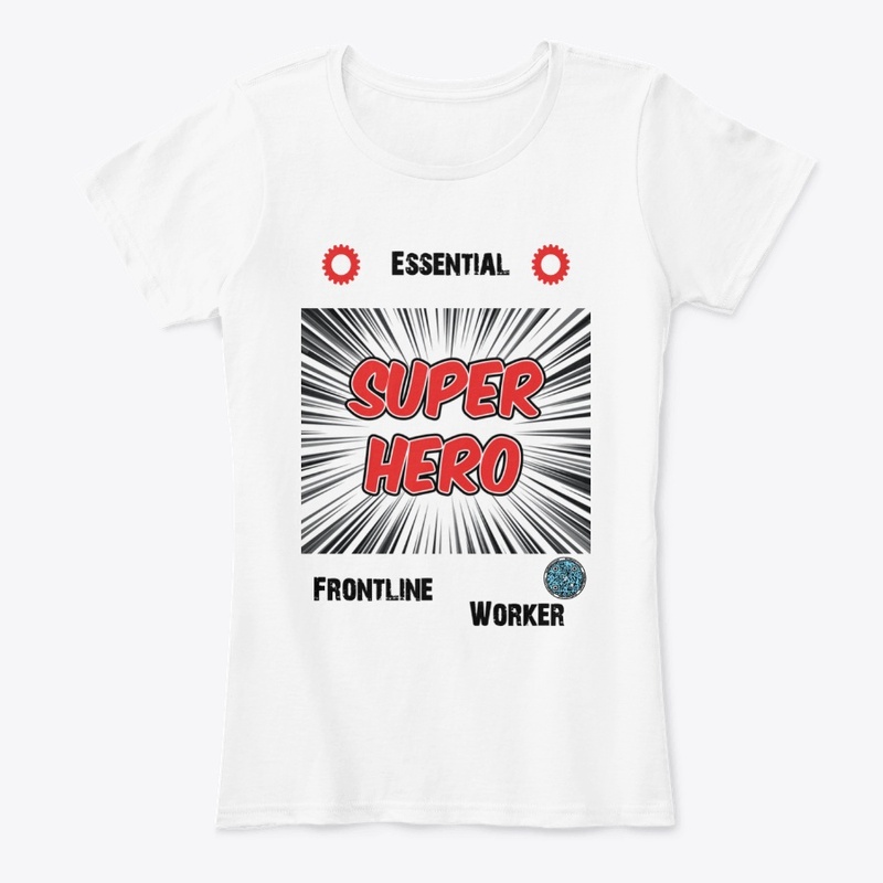 Essential Frontline Worker Super Hero 2W
