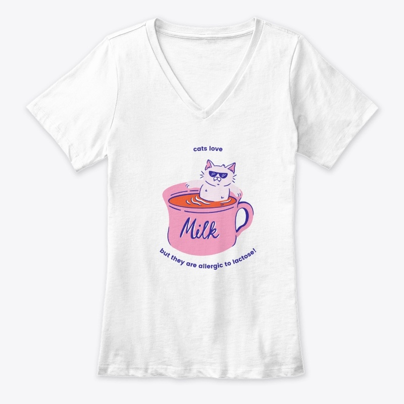 sweet cat print combin