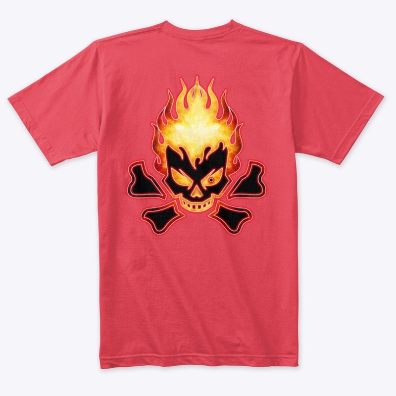 Flaming Skull