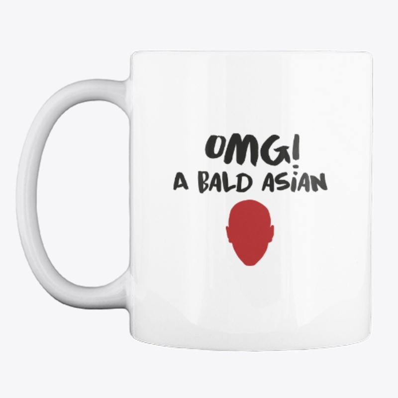 OMG! A Bald Asian Mug