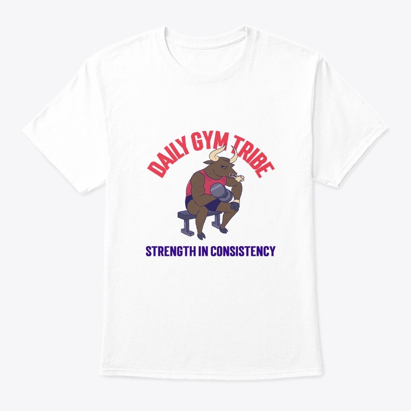 Daily gym tribe strength in consistency