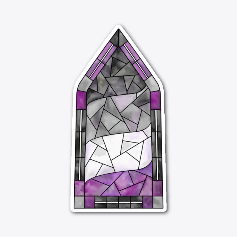 Stained Glass Ace Window