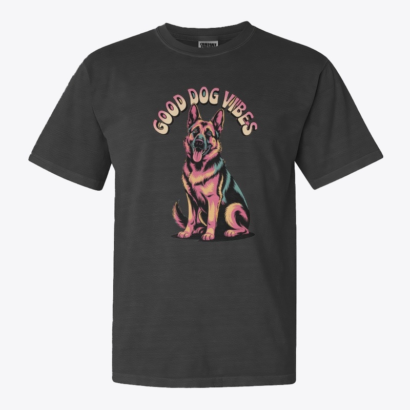  Psychedelic 60s Pup T-Shirt