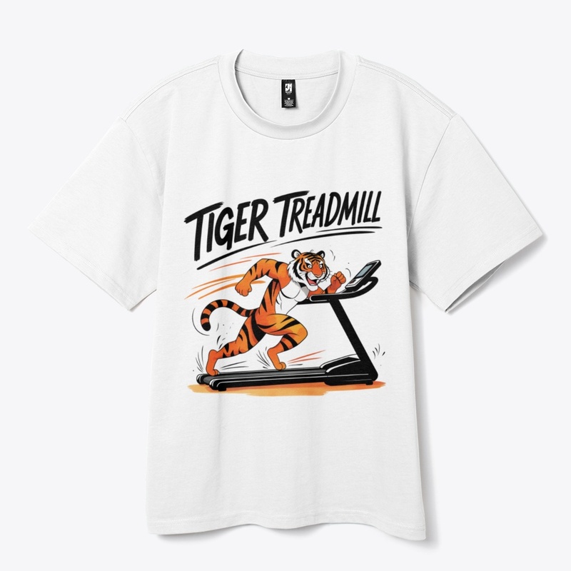 Tiger Treadmill – Funny Gym Workout 