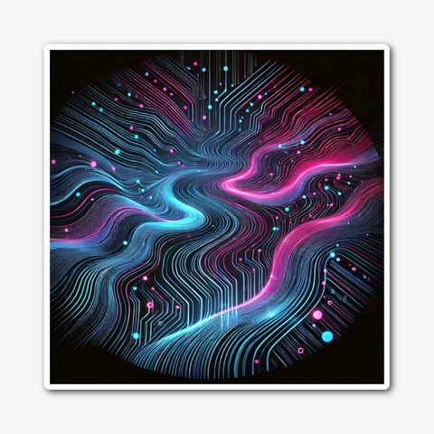 Cosmic Flow Collection Standard T-Shirt Front