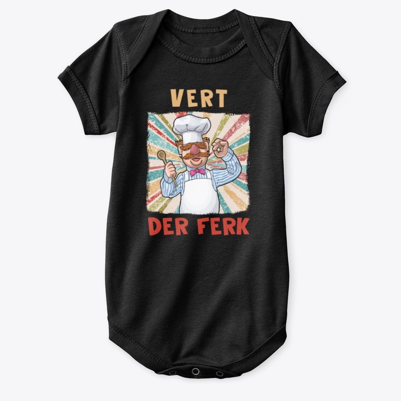 Retro Vintage Vert Der Ferk Hoodie