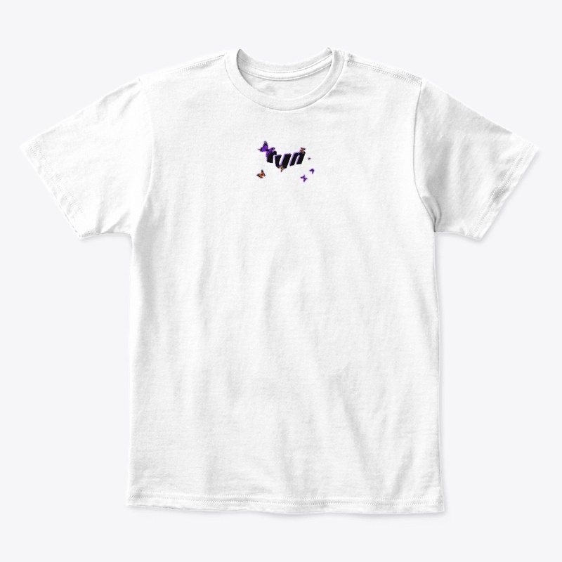 RUN "butterflies" tee