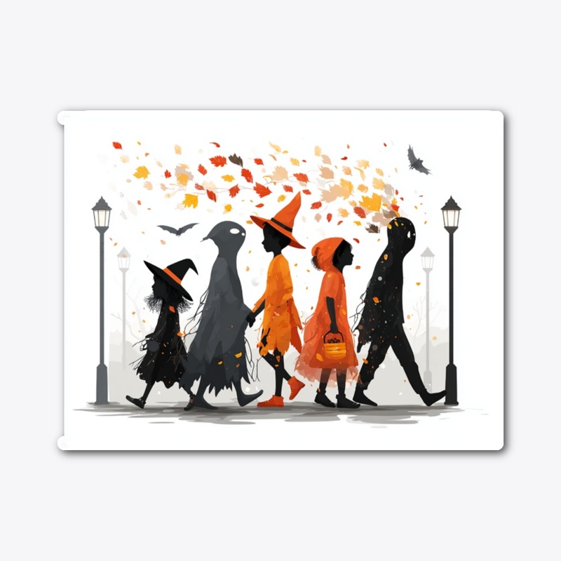 Halloween Trick-or-Treat Art