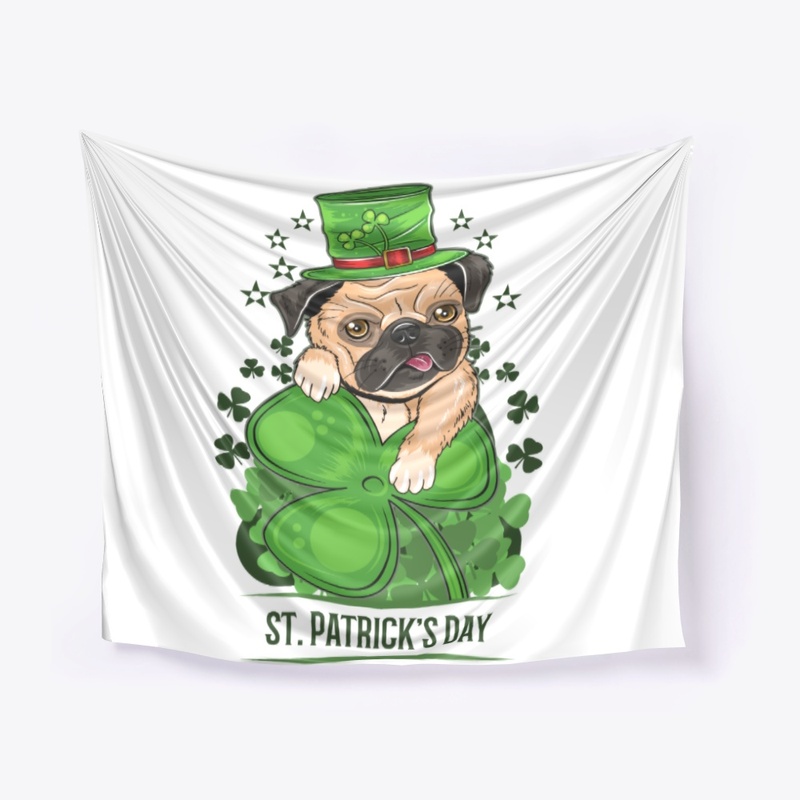 Pug St. Patrick's Day