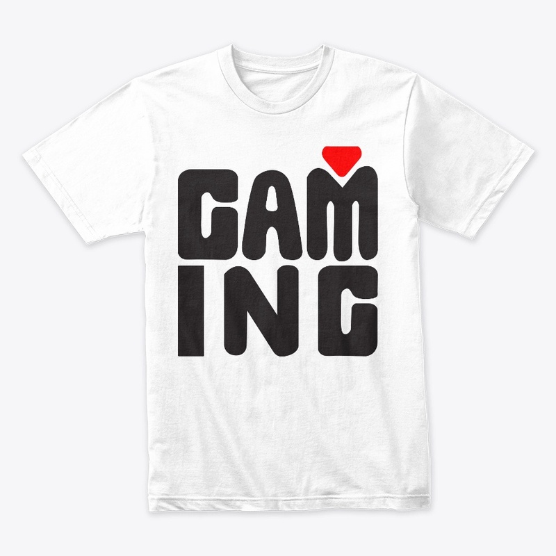 Heart of Gaming” T-Shirt Design
